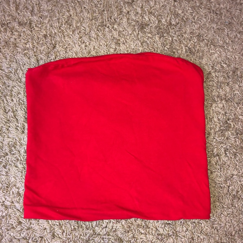 Brandy Melville red tube top